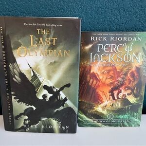 Percy Jackson & The Olympians series by Rick Riordan